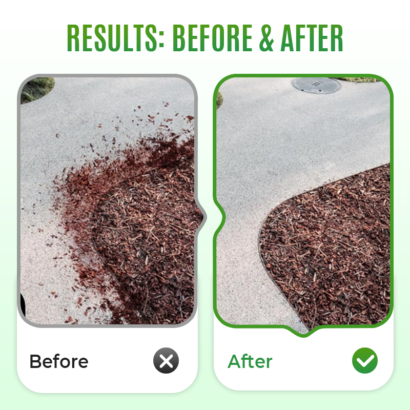 FixSolid Gartenkleber – Schluss mit herumfliegendem Mulch & Kies