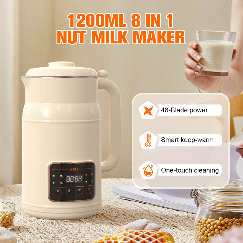 NutriPress Pro – Frische Pflanzenmilch & mehr auf Knopfdruck