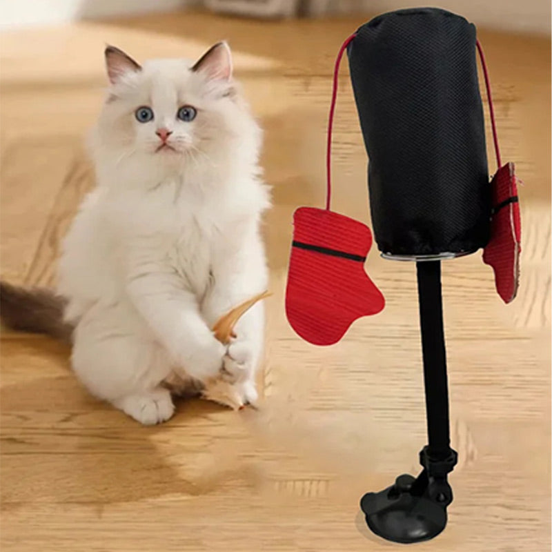 PawPunch Pro – Boxspaß für Katzen mit Energie