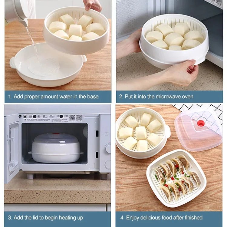 SteamFresh – Gesund dämpfen in der Mikrowelle