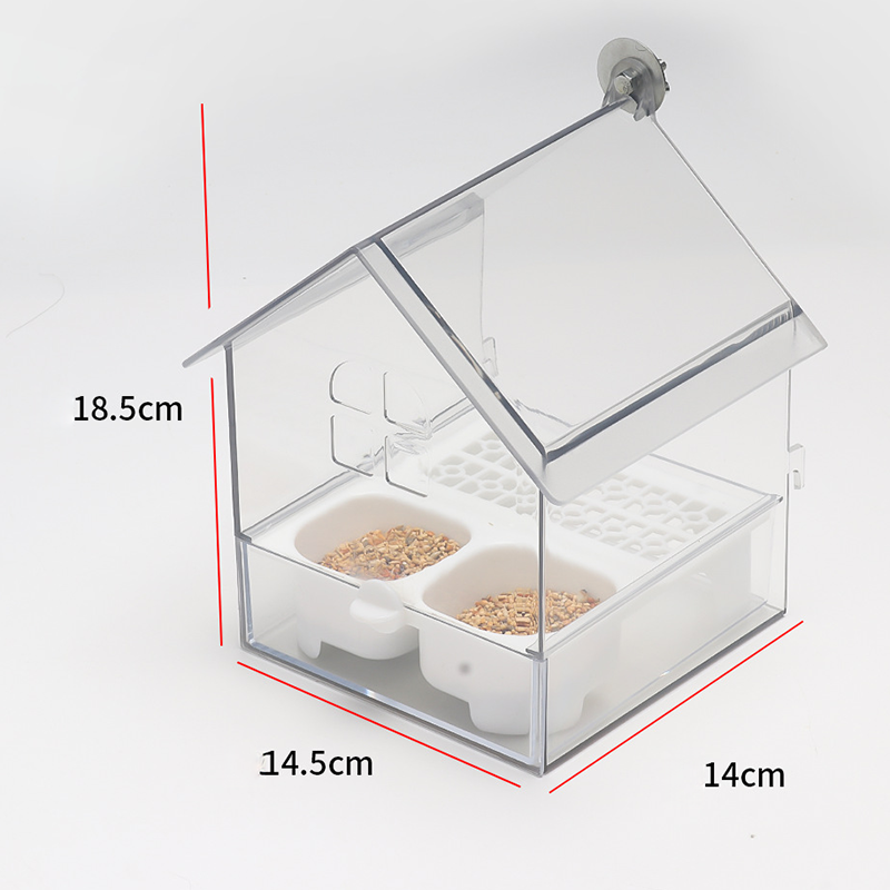 ClearFeeder Pro – Die saubere Lösung für jede Vogelvoliere