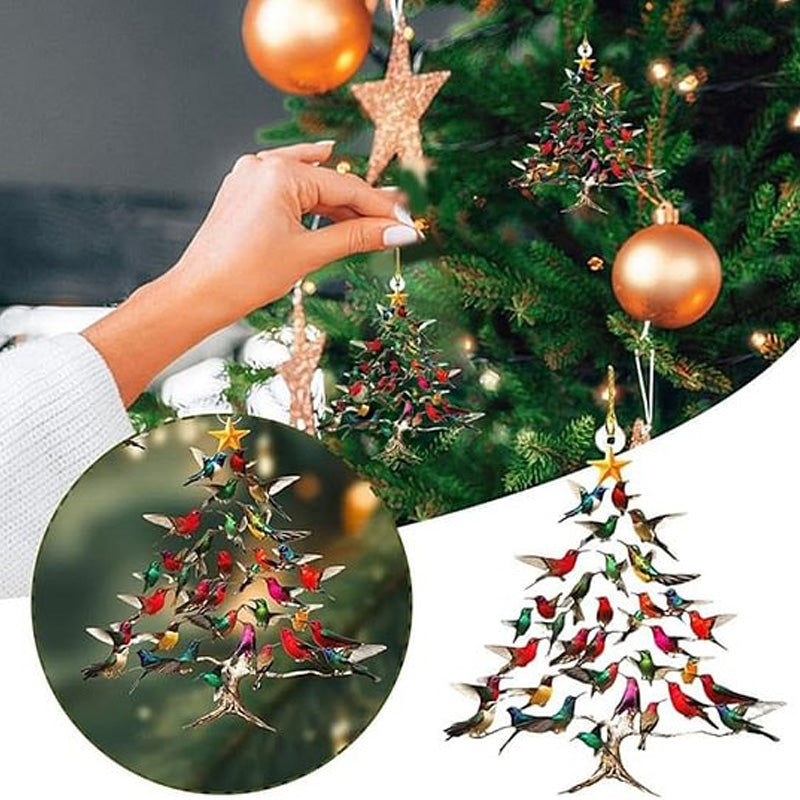 HummiLuxe – Weihnachtsornament Kolibri | Harmonie von Natur & Festlichkeit