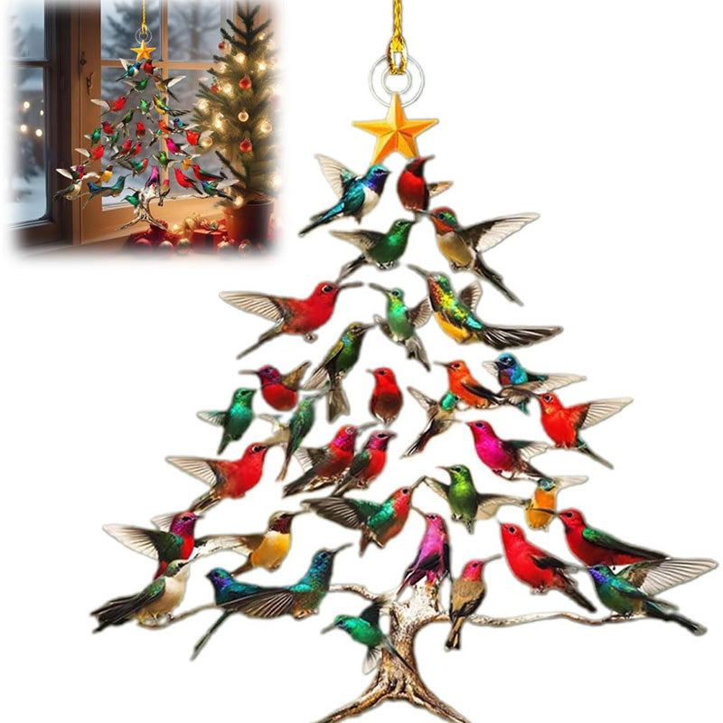 HummiLuxe – Weihnachtsornament Kolibri | Harmonie von Natur & Festlichkeit