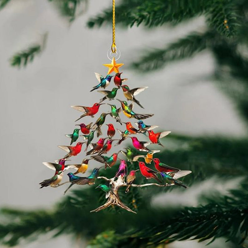 HummiLuxe – Weihnachtsornament Kolibri | Harmonie von Natur & Festlichkeit