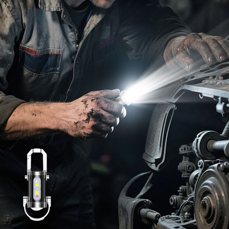 LightMate™ – Wiederaufladbare Mini-Taschenlampe mit 7 Lichtmodi