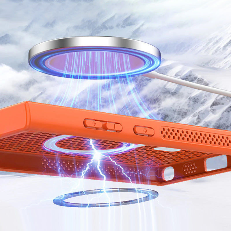 AirMesh™ – Magnetische, atmungsaktive Handyhülle für Samsung