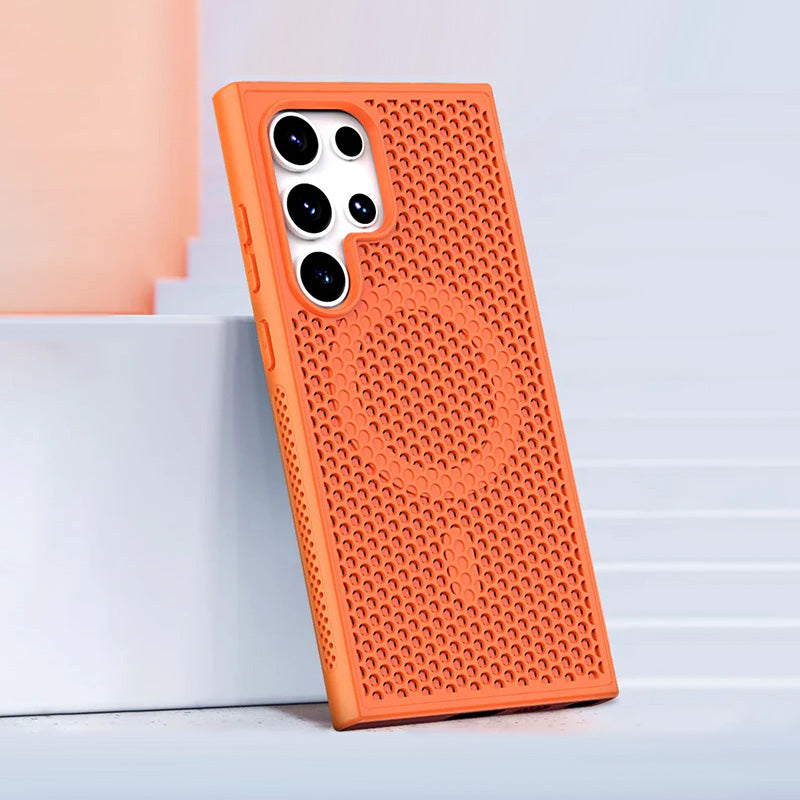AirMesh™ – Magnetische, atmungsaktive Handyhülle für Samsung