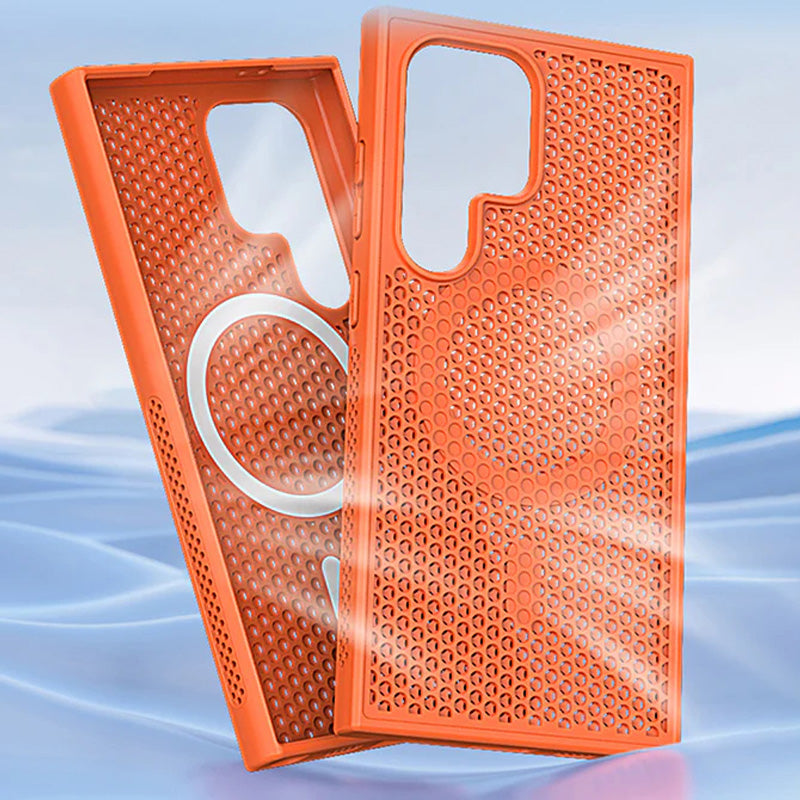 AirMesh™ – Magnetische, atmungsaktive Handyhülle für Samsung