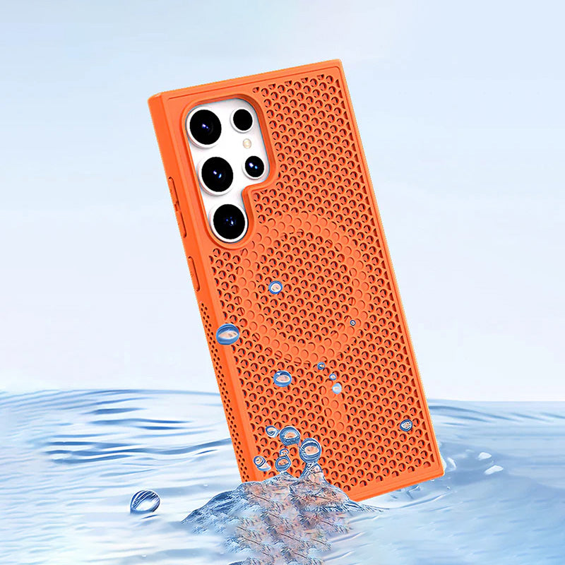AirMesh™ – Magnetische, atmungsaktive Handyhülle für Samsung