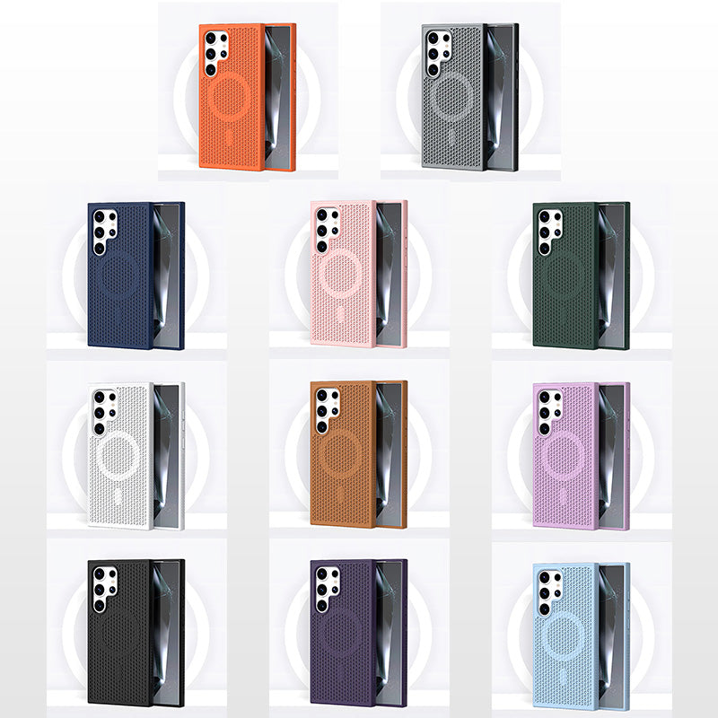 AirMesh™ – Magnetische, atmungsaktive Handyhülle für Samsung