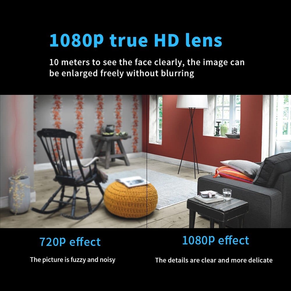 MiniCam Pro™  – Die verbesserte Mini-WLAN-Kamera mit Nachtsicht